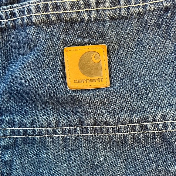 Carhartt Carpenter Blue Relaxed Jeans Classic Denim 31x30 - Picture 4 of 4